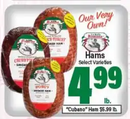 Angelo Caputo's Fresh Market Hams offer