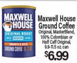 Angelo Caputo's Fresh Market Maxwell House Ground Coffee offer