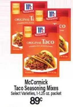 Angelo Caputo's Fresh Market McCormick Taco Seasoning Mixes offer