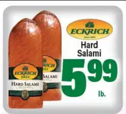 Angelo Caputo's Fresh Market ECKRICH Hard Salami offer