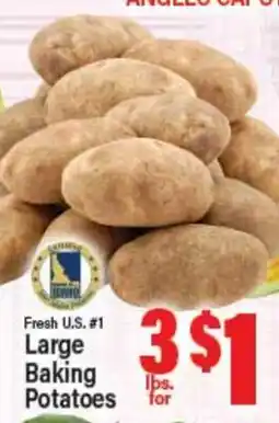 Angelo Caputo's Fresh Market Fresh U.S. #1 Large Baking Potatoes offer
