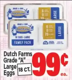 Angelo Caputo's Fresh Market Dutch Farms Grade A Large Eggs offer