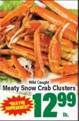 Angelo Caputo's Fresh Market Wild Caught Meaty Snow Crab Clusters offer
