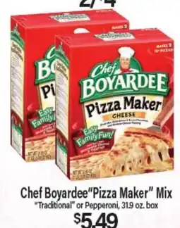 Angelo Caputo's Fresh Market Chef Boyardee Pizza Maker Mix offer