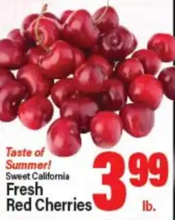 Angelo Caputo's Fresh Market Taste of Summer! Sweet California Fresh Red Cherries offer