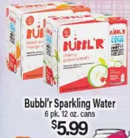 Angelo Caputo's Fresh Market Bubbl'r Sparkling Water offer
