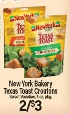Angelo Caputo's Fresh Market New York Bakery Texas Toast Croutons offer