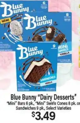Angelo Caputo's Fresh Market Blue Bunny Dairy Desserts offer
