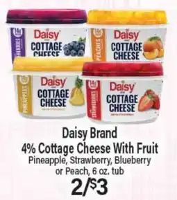 Angelo Caputo's Fresh Market Daisy Brand 4% Cottage Cheese With Fruit offer