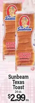 Angelo Caputo's Fresh Market Sunbeam Texas Toast offer