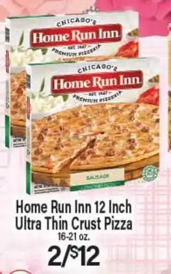 Angelo Caputo's Fresh Market Home Run Inn 12 Inch Ultra Thin Crust Pizza offer
