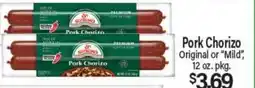 Angelo Caputo's Fresh Market Pork Chorizo offer