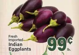 Angelo Caputo's Fresh Market Fresh Imported Indian Eggplants offer