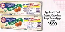 Angelo Caputo's Fresh Market Egg-Land's Best Organic Cage-Free Large Brown Eggs offer