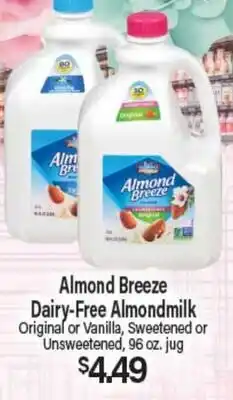 Angelo Caputo's Fresh Market Almond Breeze Dairy-Free Almondmilk offer