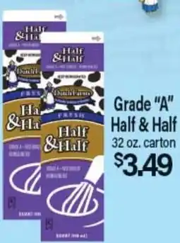 Angelo Caputo's Fresh Market Grade A Half & Half offer