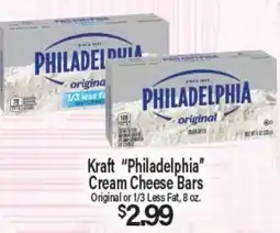 Angelo Caputo's Fresh Market Kraft Philadelphia Cream Cheese Bars offer