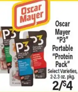 Angelo Caputo's Fresh Market Oscar Mayer P3 Portable Protein Pack offer
