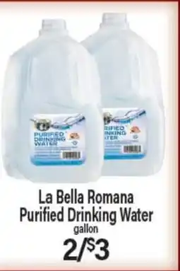 Angelo Caputo's Fresh Market La Bella Romana Purified Drinking Water offer