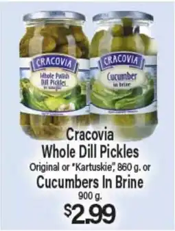 Angelo Caputo's Fresh Market Cracovia Whole Dill Pickles offer