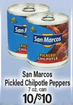 Angelo Caputo's Fresh Market San Marcos Pickled Chilpotle Peppers offer