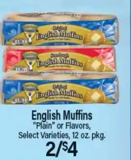 Angelo Caputo's Fresh Market English Muffins offer