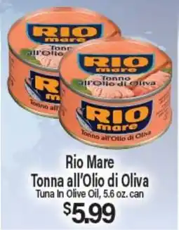 Angelo Caputo's Fresh Market Rio Mare Tonna all'Olio di Oliva offer