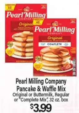 Angelo Caputo's Fresh Market Pearl Milling Company Pancake & Waffle Mix offer