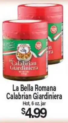 Angelo Caputo's Fresh Market La Bella Romana Calabrian Giardiniera offer