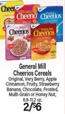 Angelo Caputo's Fresh Market General Mill Cheerios Cereals offer