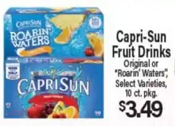 Angelo Caputo's Fresh Market Capri-Sun Fruit Drinks offer