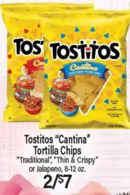 Angelo Caputo's Fresh Market Tostitos Cantina Tortilla Chips offer