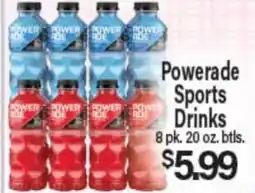 Angelo Caputo's Fresh Market Powerade Sports Drinks offer