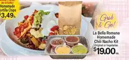 Angelo Caputo's Fresh Market La Bella Romana Homemade Chili Nacho Kit offer