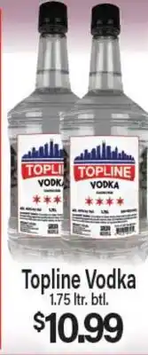 Angelo Caputo's Fresh Market Topline Vodka offer