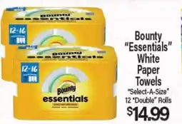 Angelo Caputo's Fresh Market Bounty Essentials White Paper Towels offer