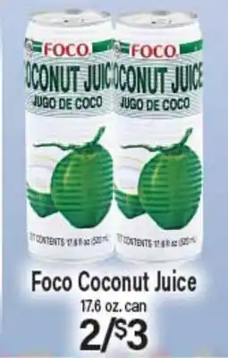 Angelo Caputo's Fresh Market Foco Coconut Juice offer