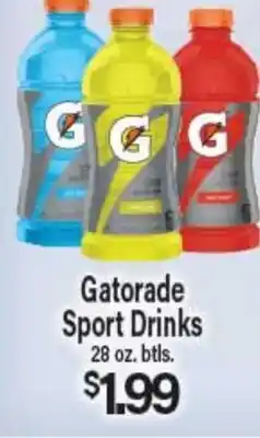 Angelo Caputo's Fresh Market Gatorade Sport Drinks offer