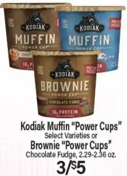 Angelo Caputo's Fresh Market Kodiak Muffin Power Cups or Brownie Power Cups offer