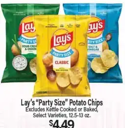 Angelo Caputo's Fresh Market Lay's Party Size Potato Chips offer