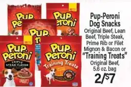 Angelo Caputo's Fresh Market Pup-Peroni Dog Snacks offer