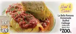 Angelo Caputo's Fresh Market La Bella Romana Homemade Stuffed Cabbage offer