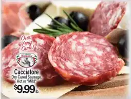 Angelo Caputo's Fresh Market Cacciatore Dry Cured Sausage, Hot or Mild offer