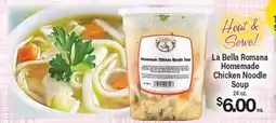 Angelo Caputo's Fresh Market La Bella Romana Homemade Chicken Noodle Soup offer
