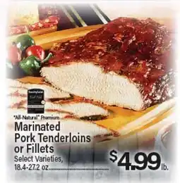 Angelo Caputo's Fresh Market All-Natural Premium Marinated Pork Tenderloins or Fillets offer