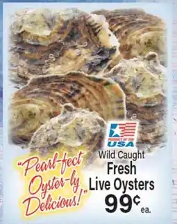 Angelo Caputo's Fresh Market Wild Caught Fresh Live Oysters offer