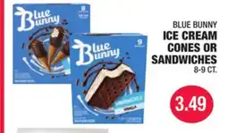 Carnicerias Jimenez BLUE BUNNY ICE CREAM CONES OR SANDWICHES offer