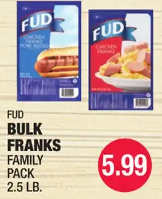 Carnicerias Jimenez FUD BULK FRANKS offer