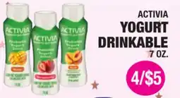 Carnicerias Jimenez ACTIVIA YOGURT DRINKABLE offer