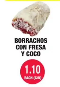 Carnicerias Jimenez BORRACHOS CON FRESA Y COCO offer